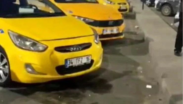 Bayrampaşa’da Taksicilerle Yolcu Arasında Tartışma Çıktı