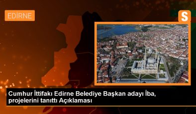 Cumhur İttifakı Edirne Belediye Başkan Adayı Belgin İba, 55 Başlıkta Projelerini Tanıttı