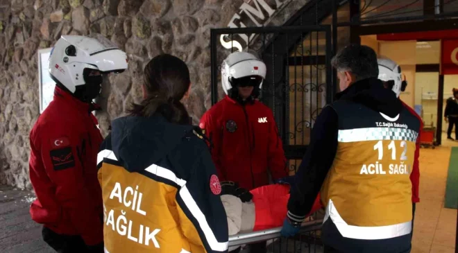 Erciyes Kayak Merkezi’nde Jandarma Arama Kurtarma Timleri Güvenliği Sağlıyor
