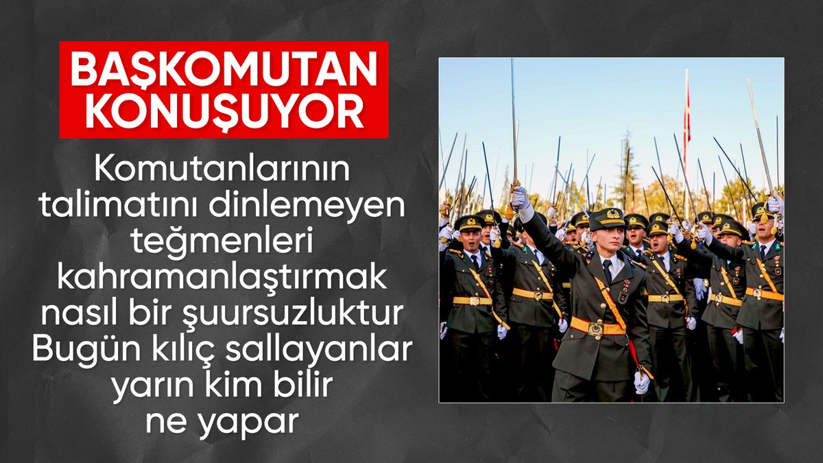 Cumhurbaşkanı Erdoğan hakkında soruşturma açılan teğmenlerle ilgili konuştu